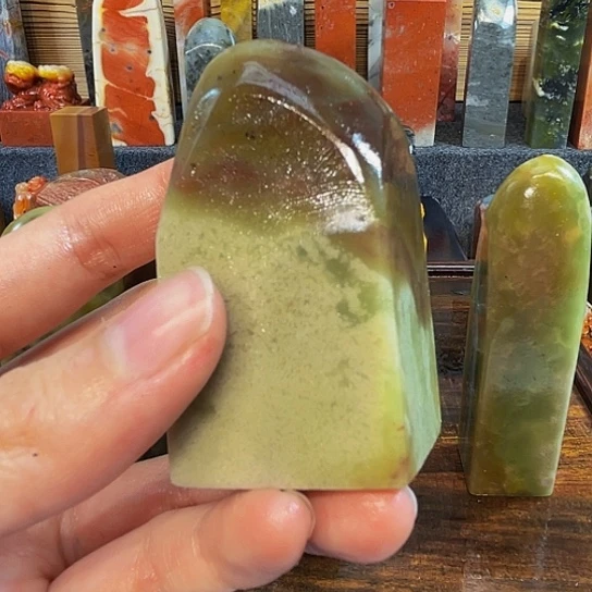 寿山石印石「***」寿山石印石