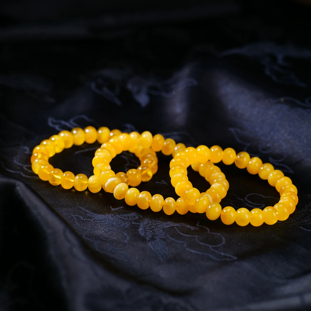 【小雨来了】10mm金绞蜜鼓珠手串 文玩手串 手链 多样性发一件