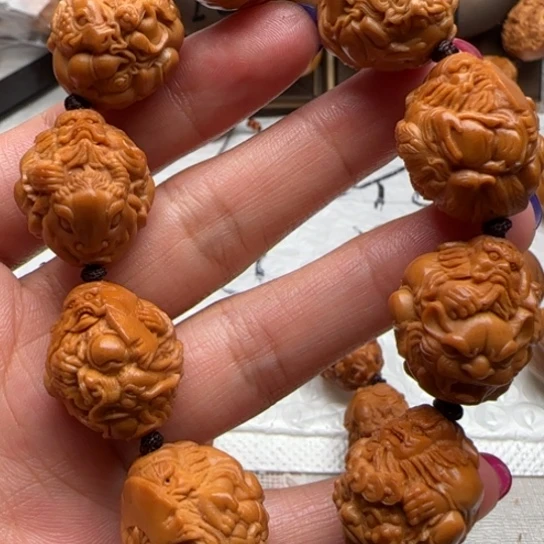 手串橄榄核橄榄雕雕刻工艺品