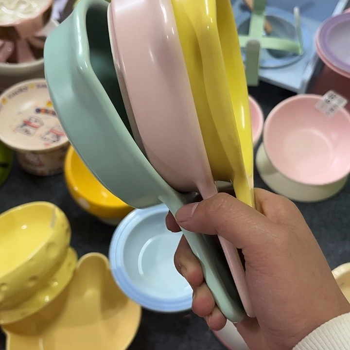 陶平底锅陶瓷微瑕3个装