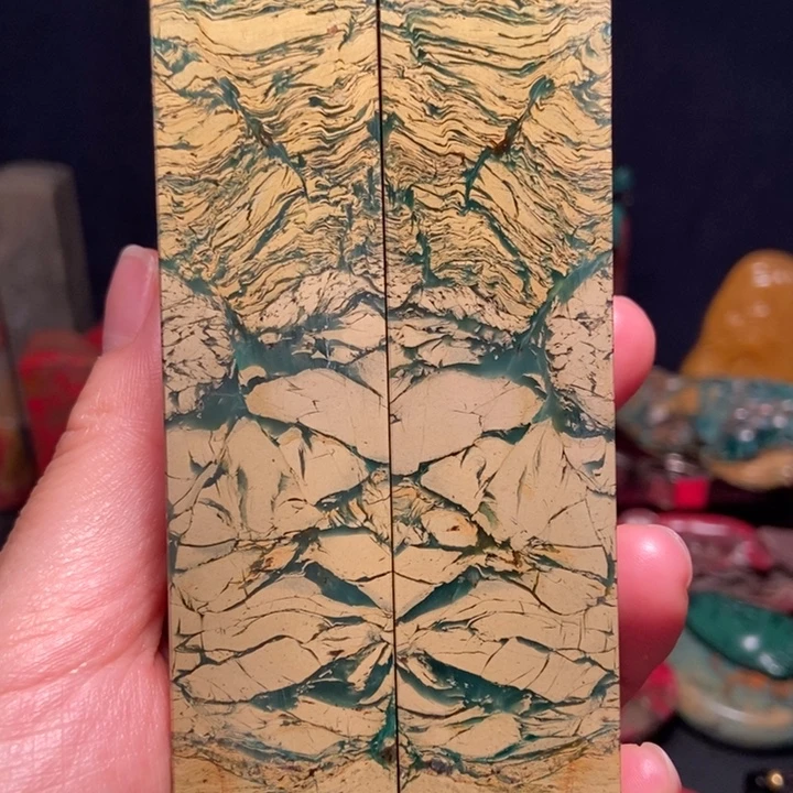 四川石雅安绿石对章