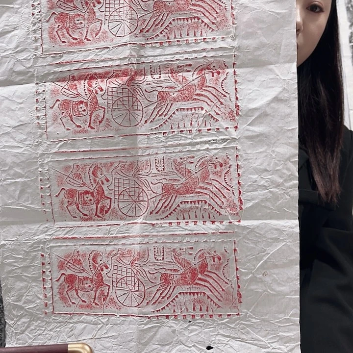 拓片用纸其他汉砖拓片
