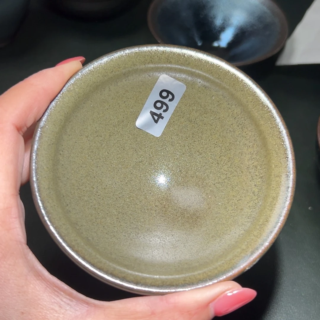 素***青茶盏全手工原矿原釉建盏