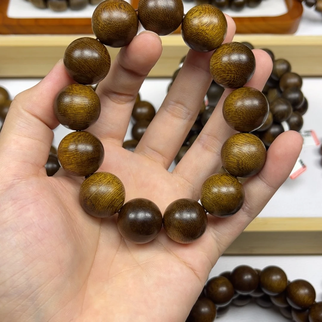 茂***源手串沉香越南芽庄黄棋楠1.8