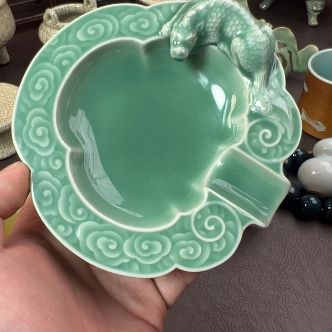 虎***仙青瓷茶器青瓷茶器