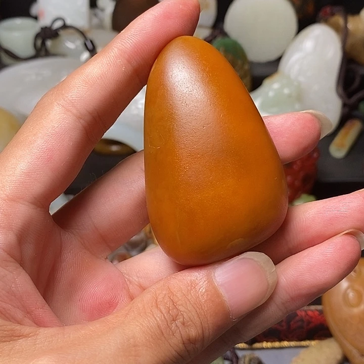 和田玉未镶嵌挂件L**C