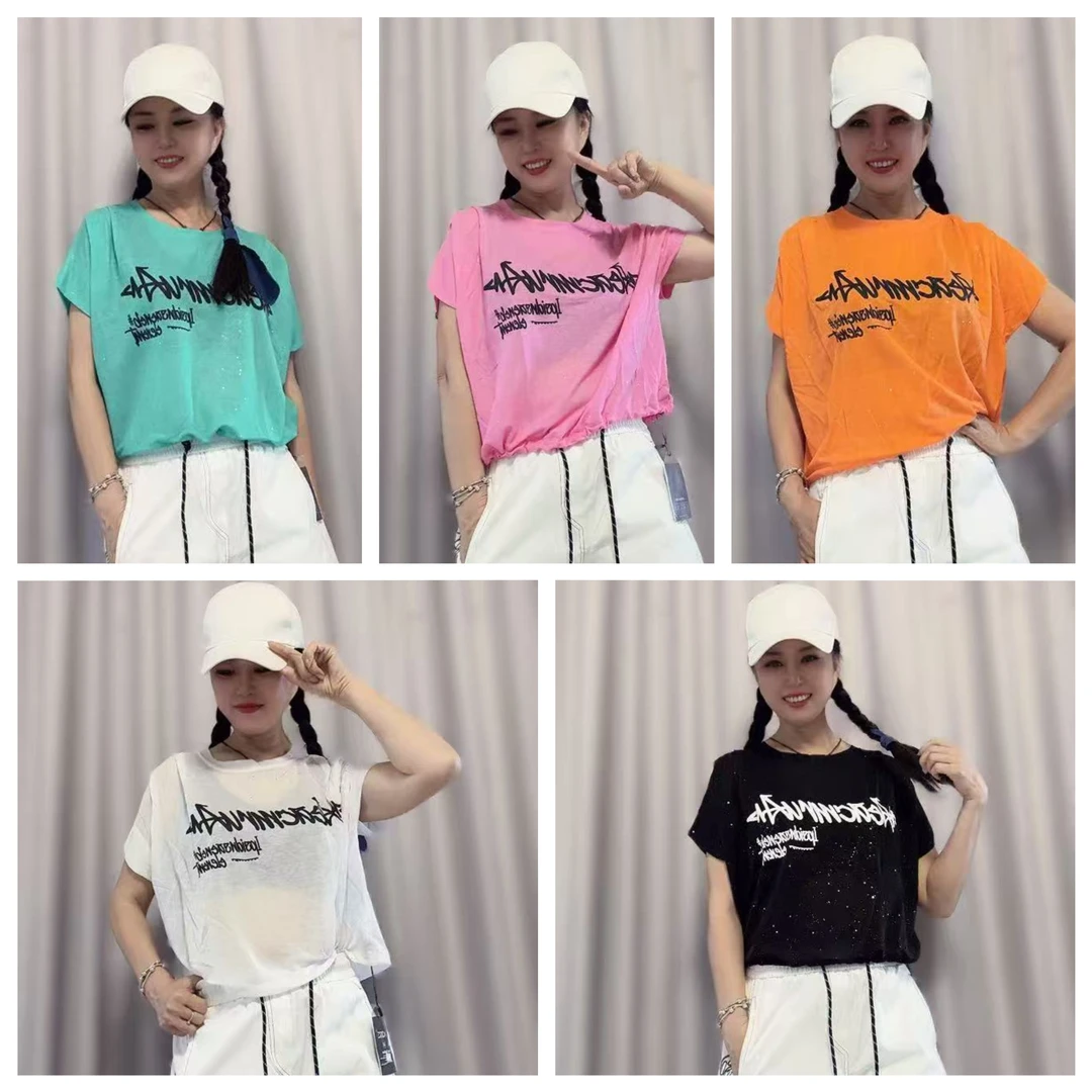 新品5050款满天星冰棉轻薄体恤Ｔ