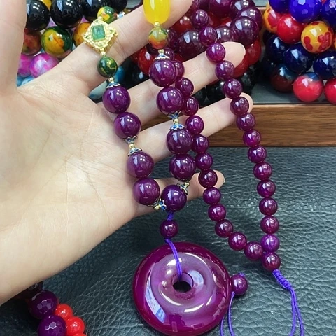 玛瑙未镶嵌手饰血胆金莲