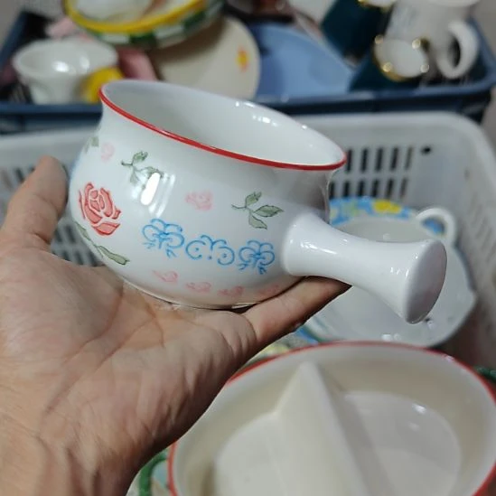 瓷片陶瓷杯碗盘微瑕介意慎拍