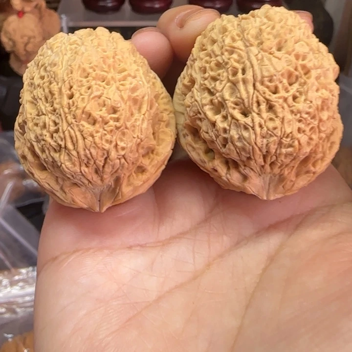 吊坠文玩核桃铁狮子41