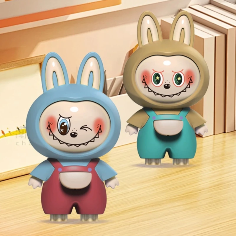 可爱公仔LUBUBU啦布布变脸挂件公仔卡通小挂件萌趣搞怪创意潮玩