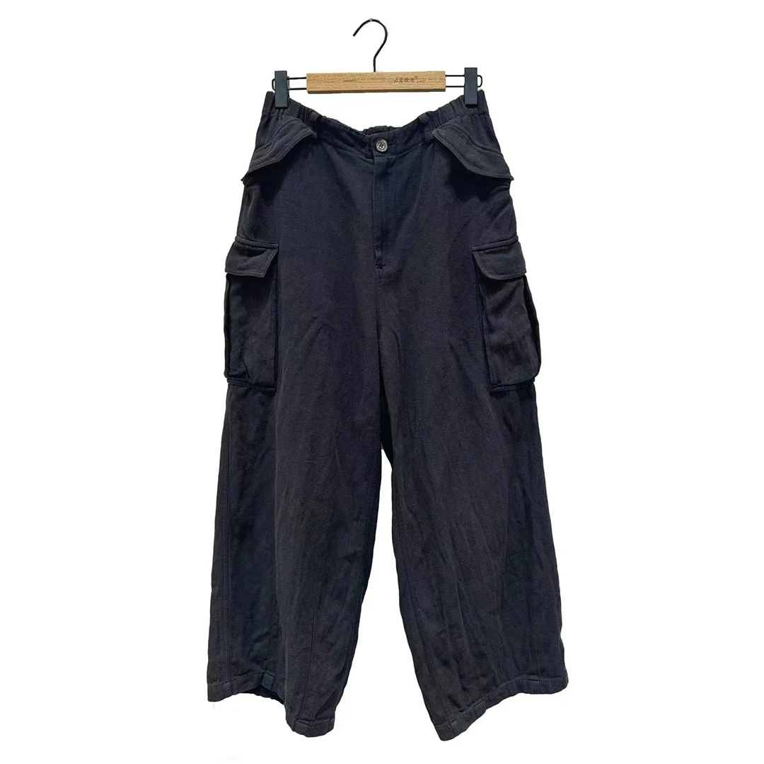 左岸迷香 Z25FW9008 布衣分享原创【植物染】棉质休闲长裤男女同款