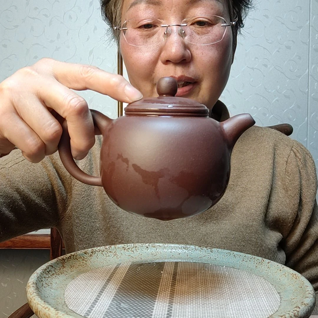 紫砂茶壶跑尊360毫升左右