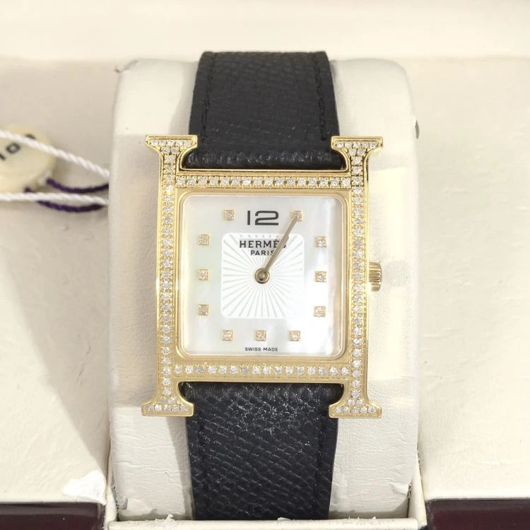 99新 Hermes/爱马仕 爱马仕/石英表/表径26/S99251119017