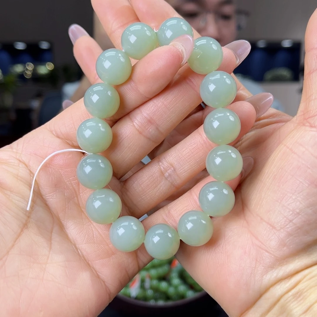 未镶嵌手串和田玉天然和田玉新疆且末料14