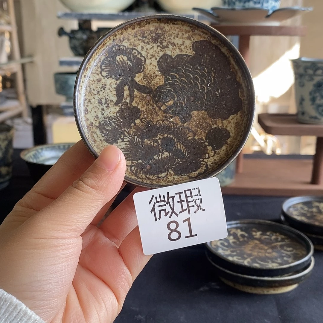 陶手工手绘青花高温陶瓷
