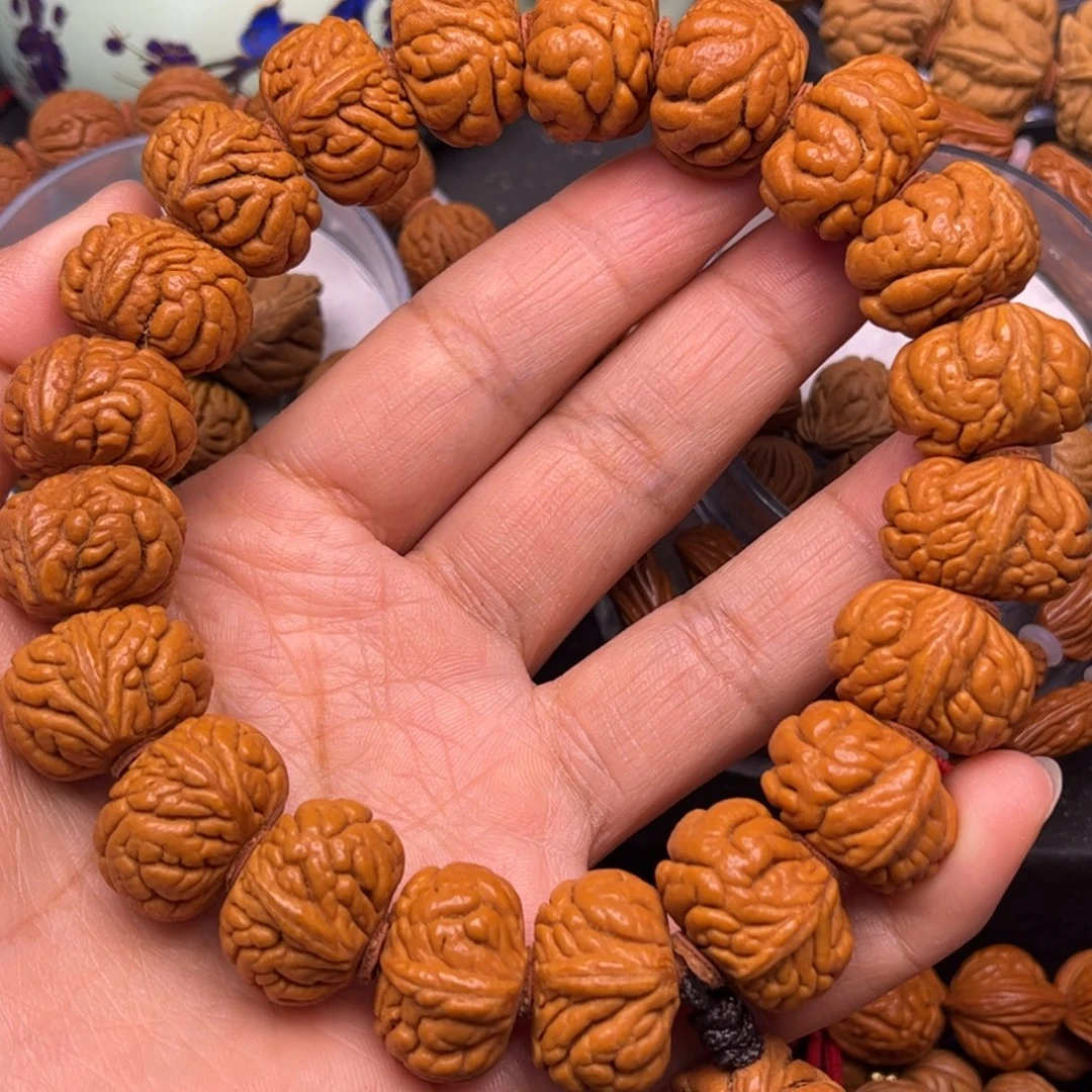 花***奼吊坠桃核龙纹桃核