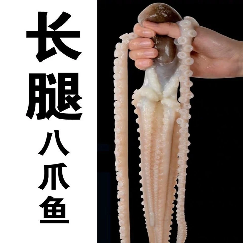 当潮野生长腿八爪鱼 冷冻发货 1斤5-7条左右 海鲜火锅食材