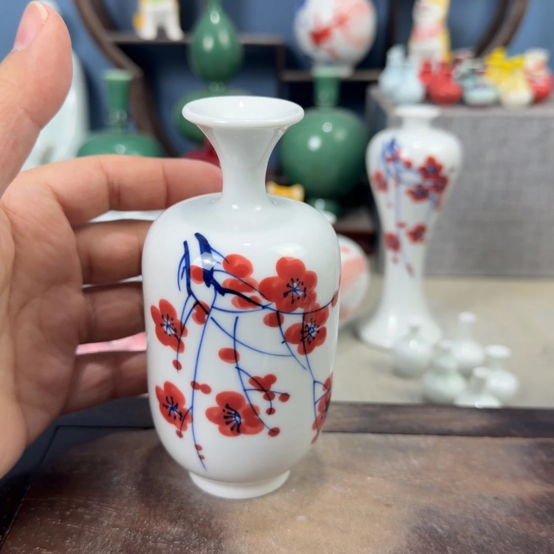 陶瓷手工小花器摆件