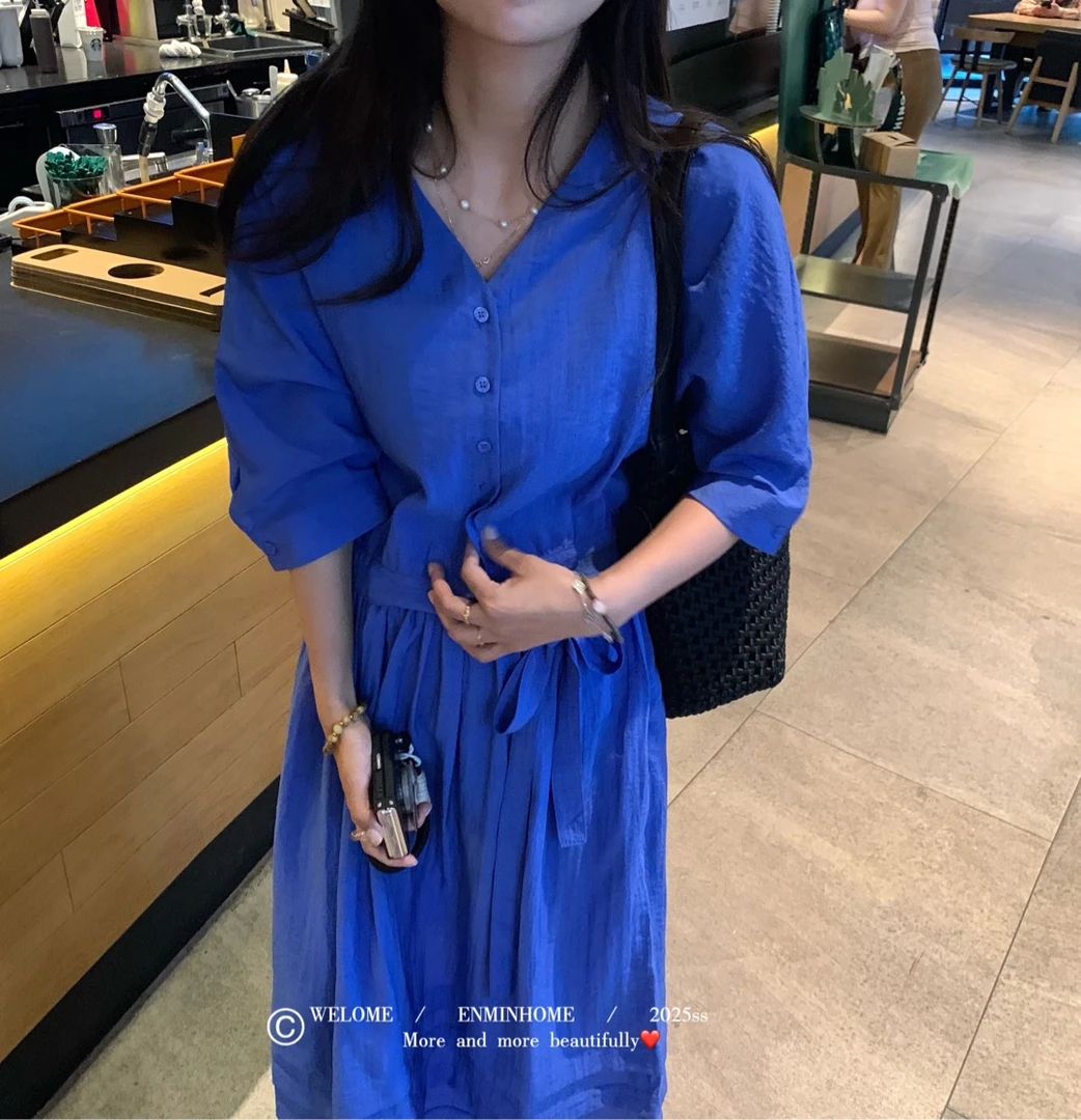 9981 U 韩版休闲女套装薄款洋气时尚连衣裙套装