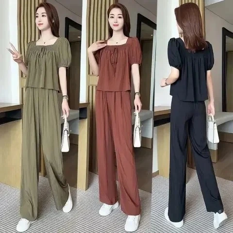 时尚爆款休闲套装女2025秋季新款时尚宽松显瘦卫衣卫裤运动两件套