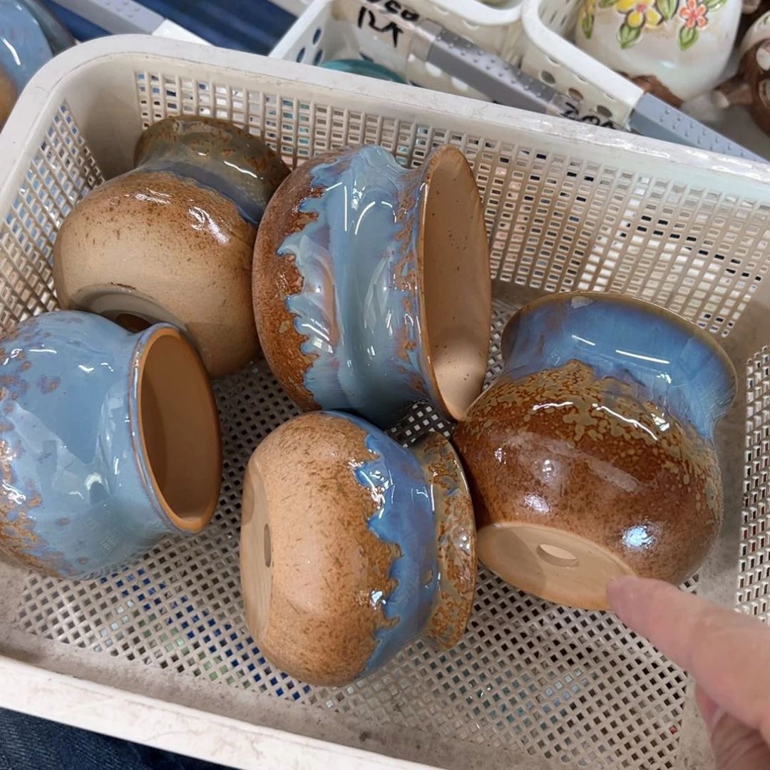 陶瓷多肉小花盆@@74