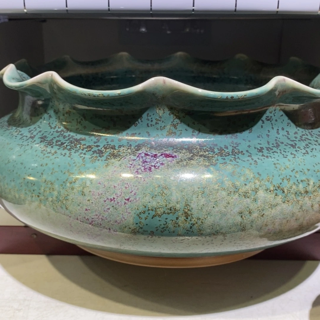 钧瓷手工制作水洗