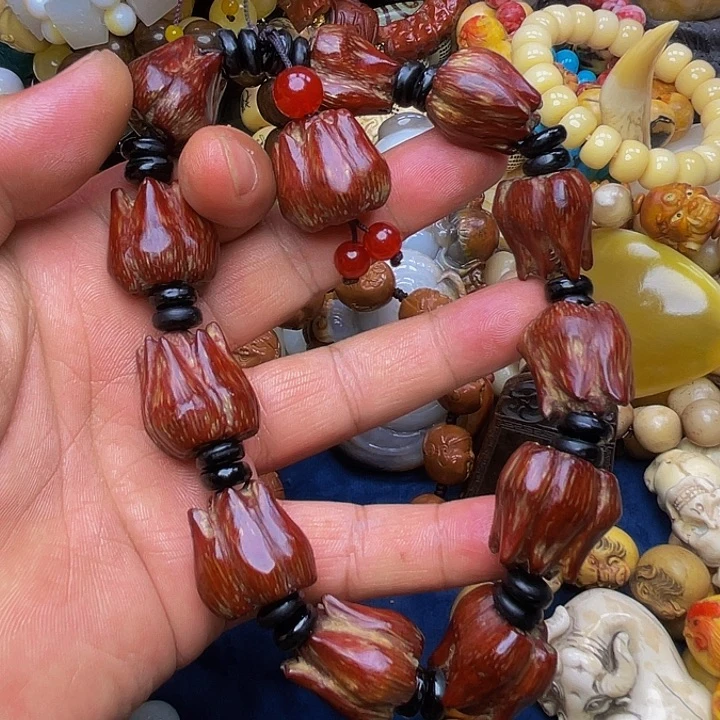 滴血莲花菩提吊坠78879877889