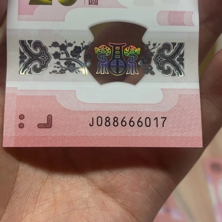 蛇钞中间豹裸钞单张088666017