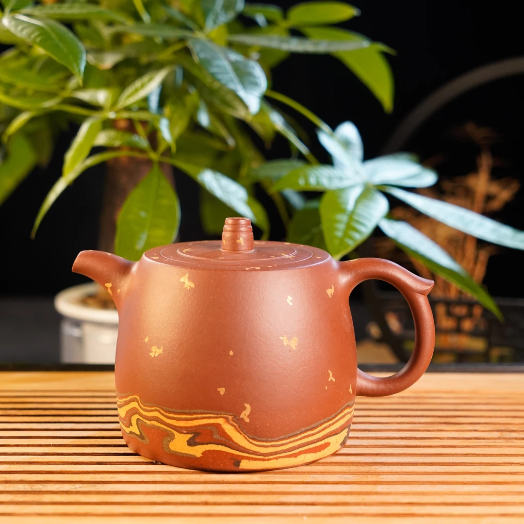 GS34-057   吴暗华   宜兴手工紫砂  井栏