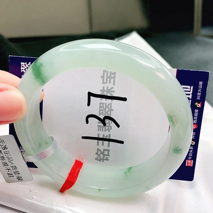 翡翠未镶嵌手镯缅甸天然a货翡翠手镯
