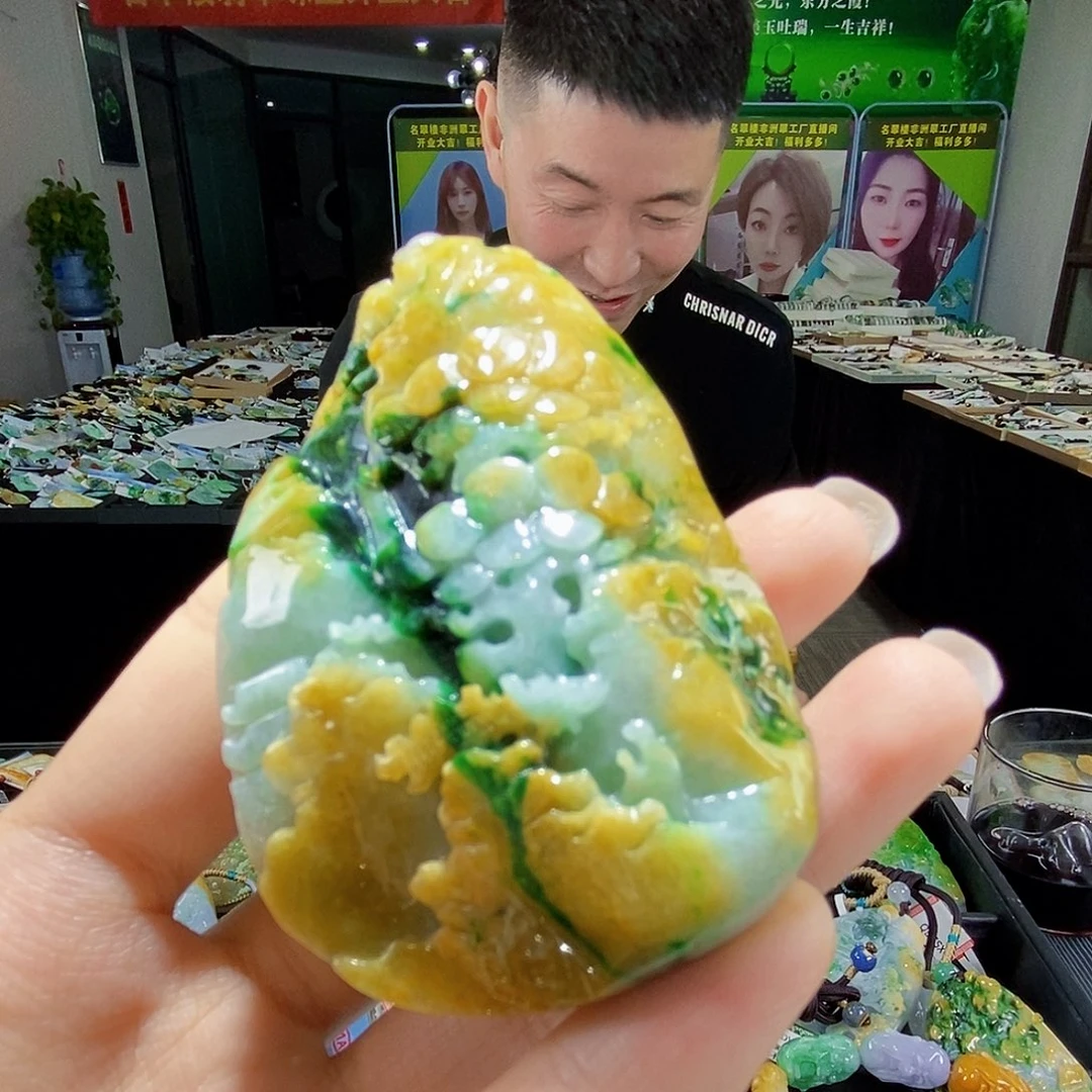 颈饰未镶嵌翡翠翡翠