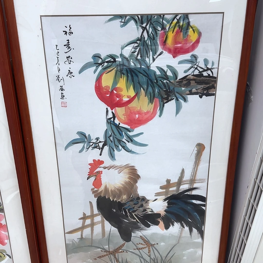 国画国画作品多次