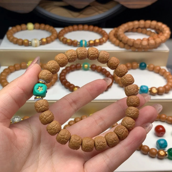 今***༄猴头核桃手串猴头全品手串