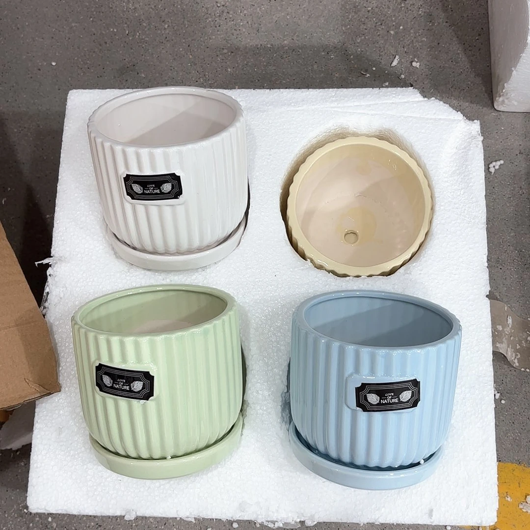 陶瓷陶瓷花盆，多肉花盆