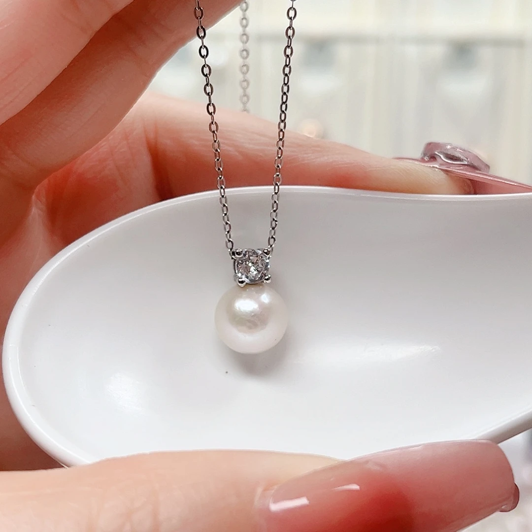 吊坠(赠链)淡水珍珠合金