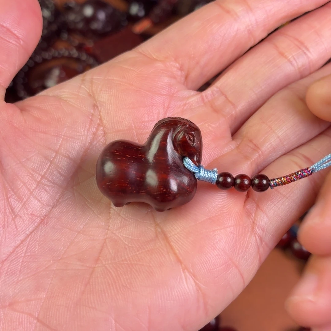 手串/手链小叶紫檀无胶无蜡小马驹