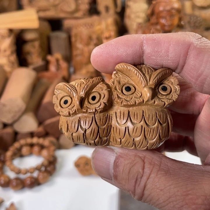 檀香木其他庐****潮老山檀香老物件