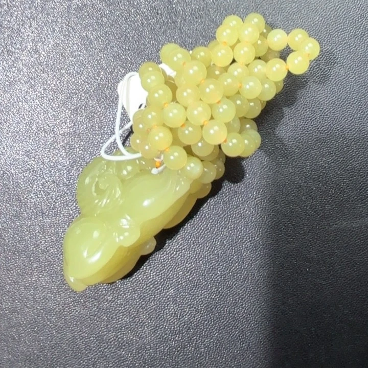 和田玉未镶嵌摆件刘*～