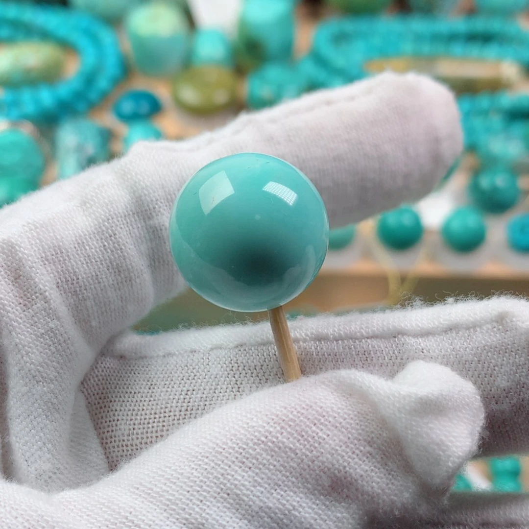 绿松石颈饰未镶嵌不**菜