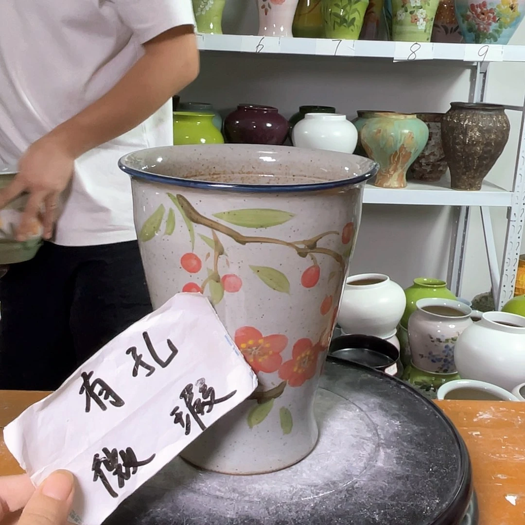 景德镇陶瓷花盆花器123