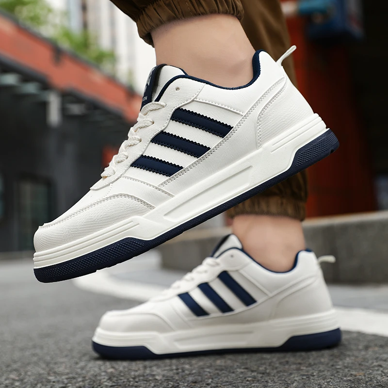 板鞋学生男鞋FORUM时尚百搭休闲低帮运动新款鞋子透气皮面潮鞋