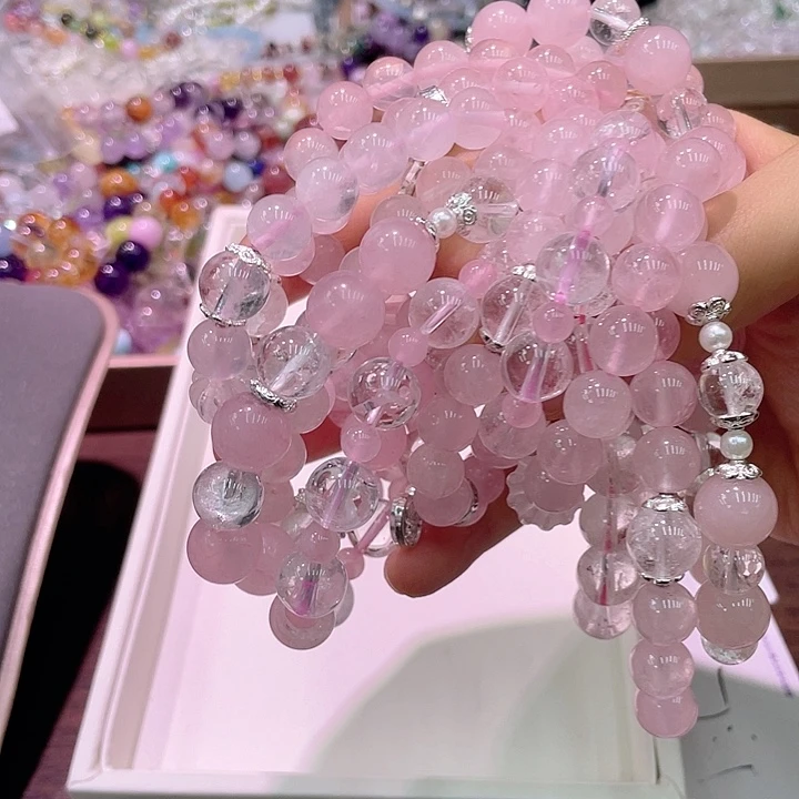 水晶手链未镶嵌A465随机