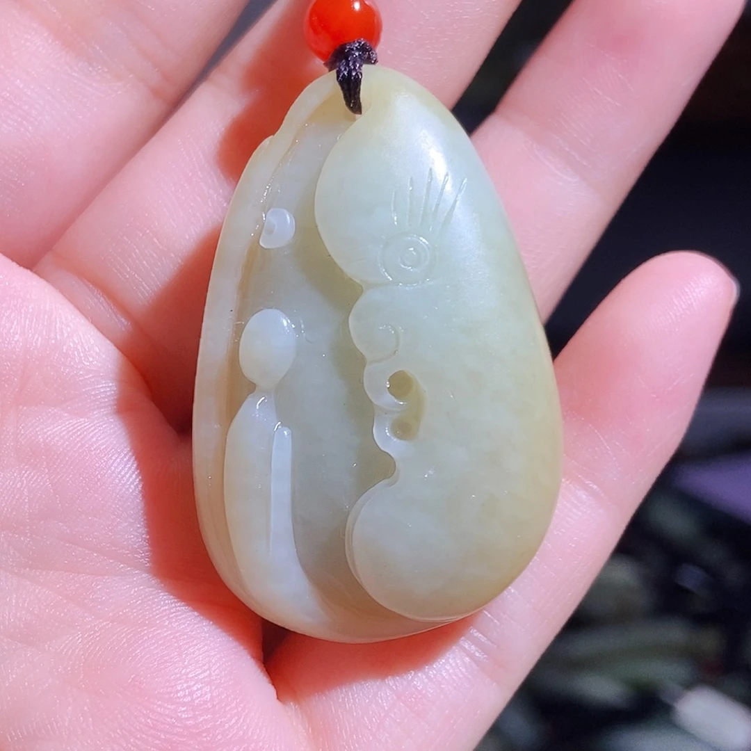 颈饰未镶嵌和田玉