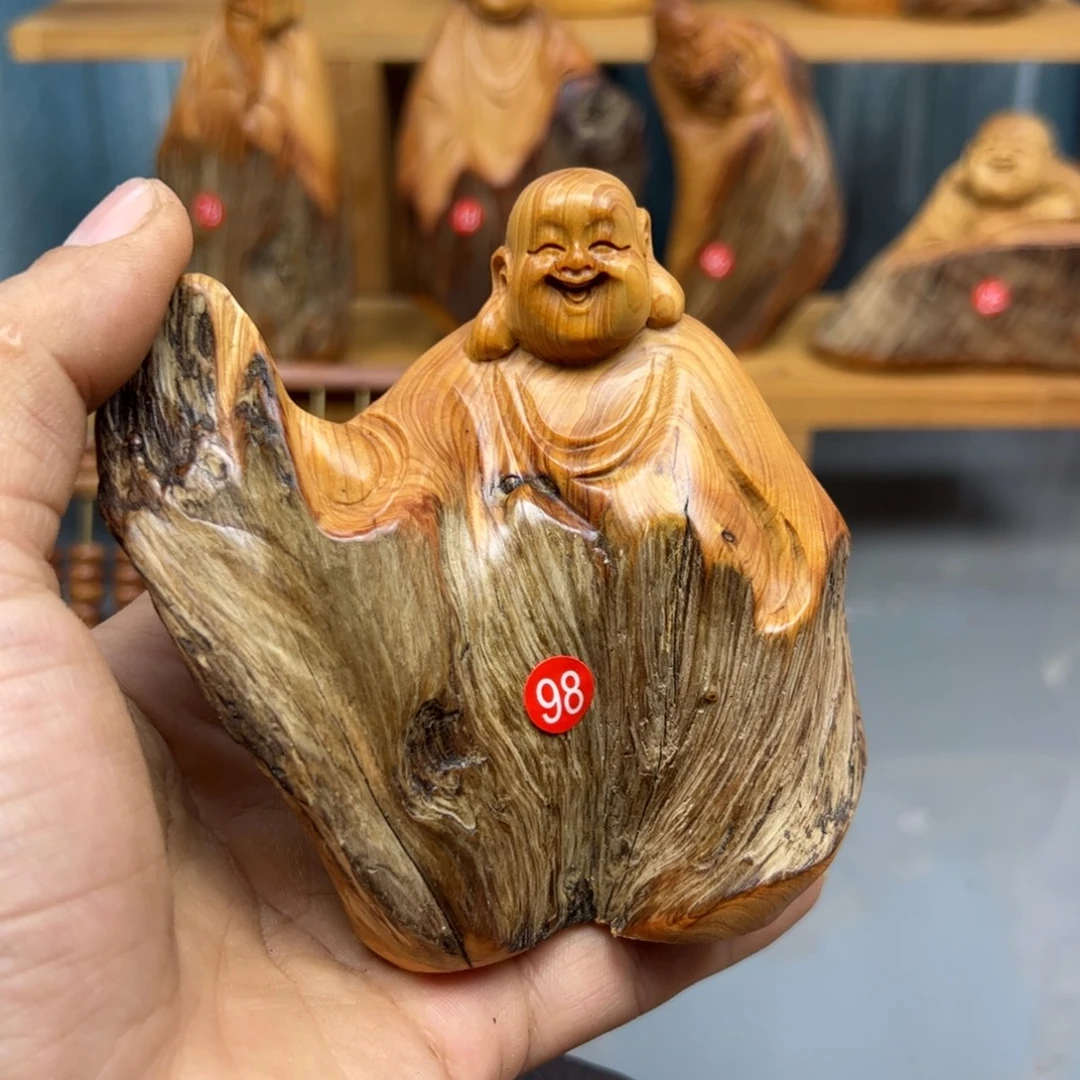 依***依木崖柏木摆件手把件