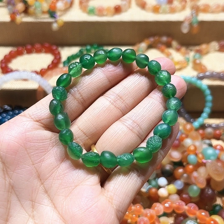 玛瑙/玉髓未镶嵌手链