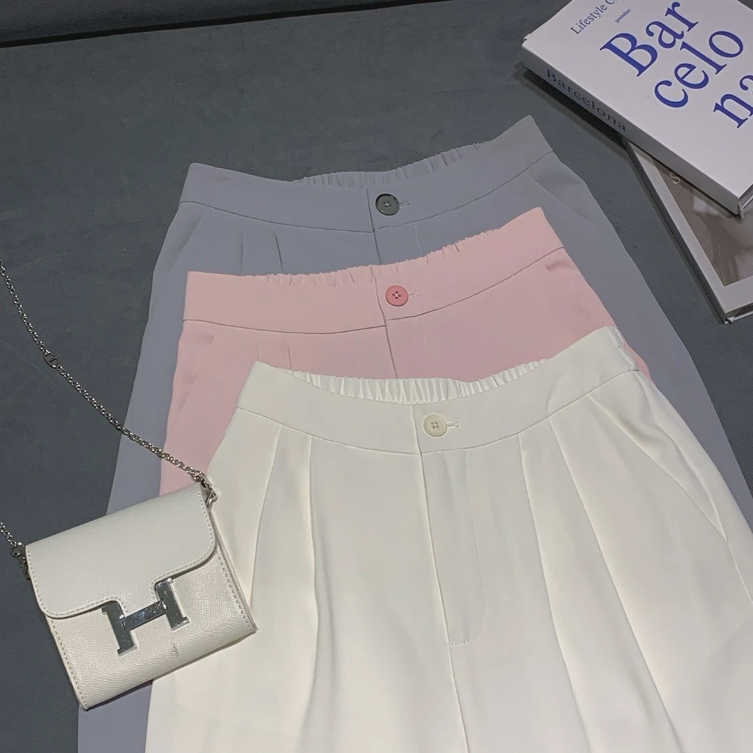 【修图师西裤】后腰松紧西装裤FS204X077