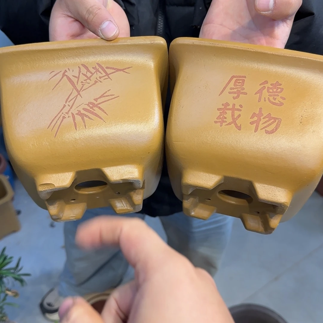 紫砂花盆口径15.8口径