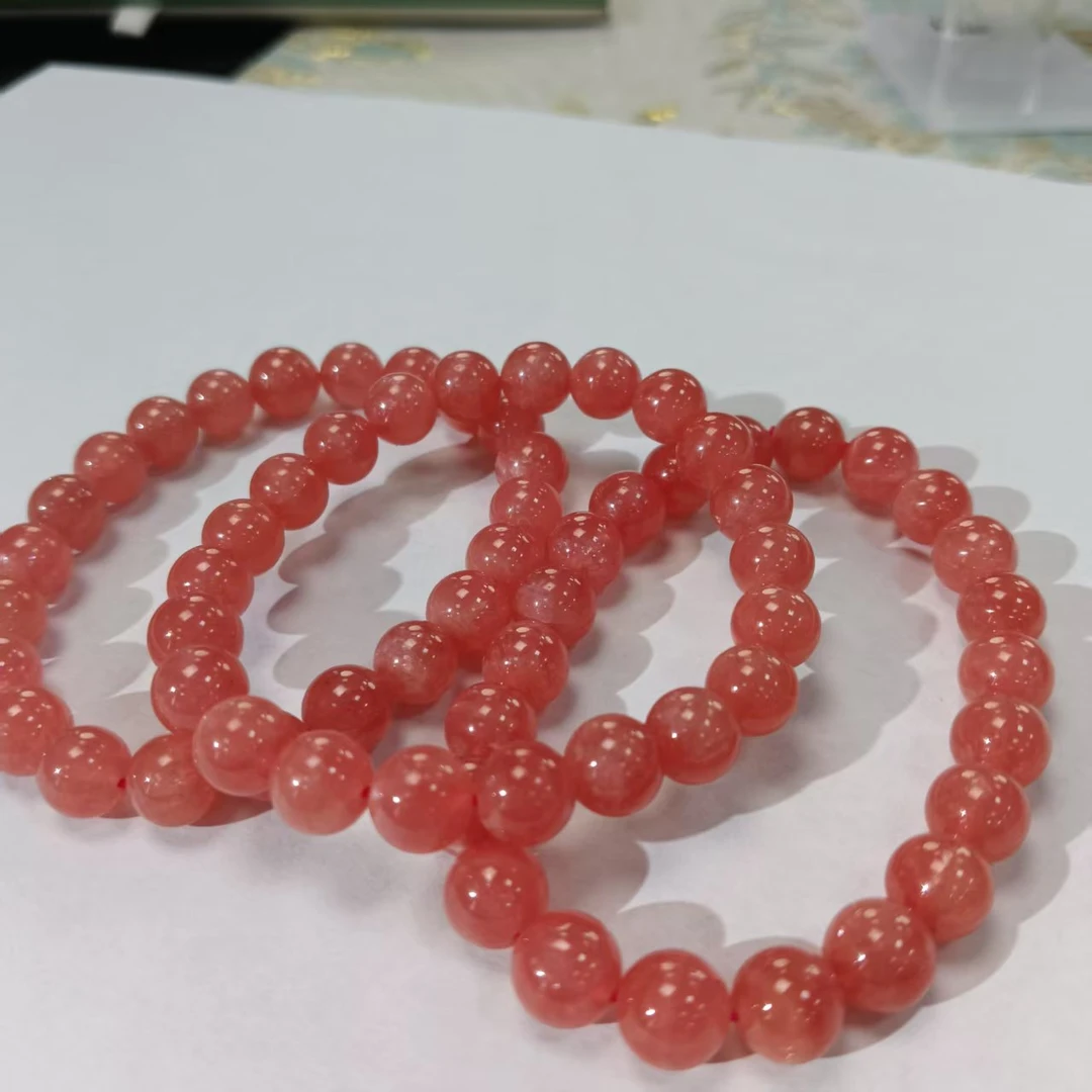 【小院甄选】红纹石单圈手链约8mm 多样性发一件 2319EXY