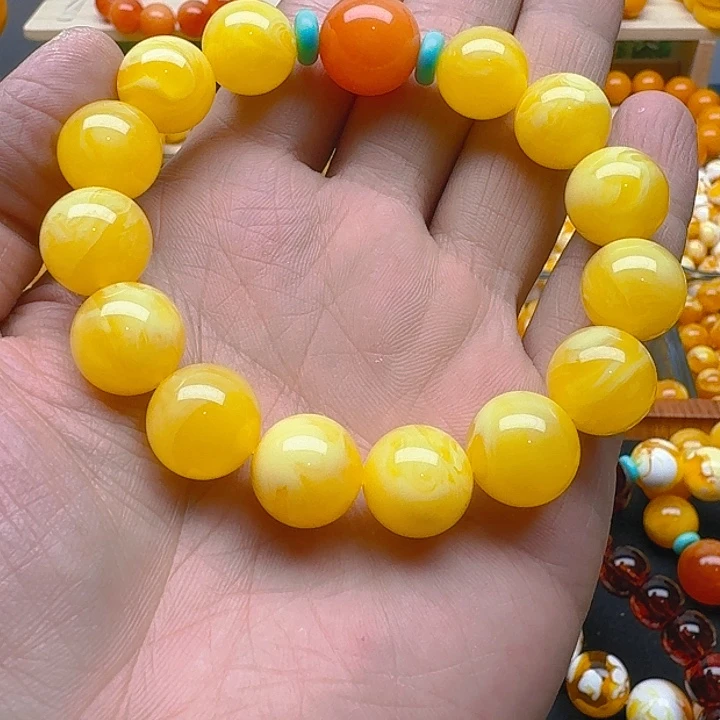 翁*璟鸡油黄飘花一条